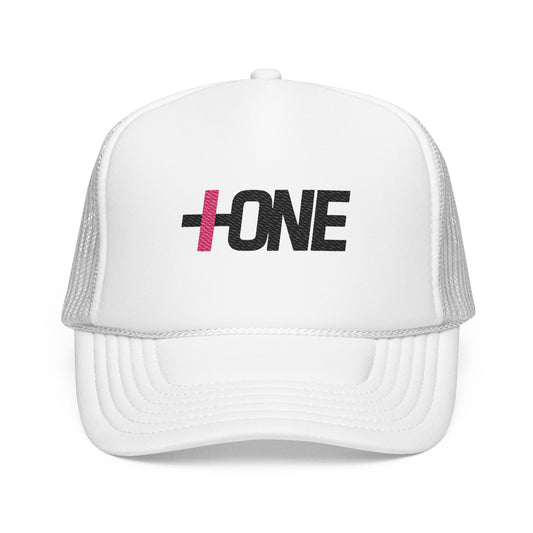 +ONE Pink Logo - Foam Trucker Hat