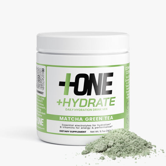 +HYDRATE Electrolyte Drink Mix (Matcha Green Tea)