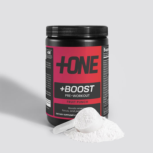 +BOOST Pre-Workout Powder (Fruit Punch)