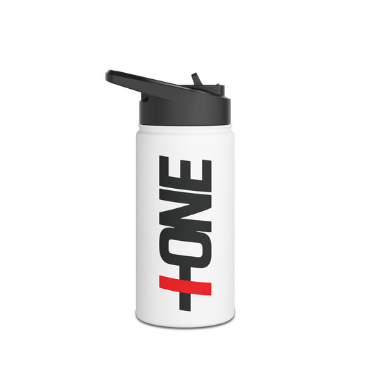 +ONE LOGO STAINLESS STEEL WATER BOTTLE