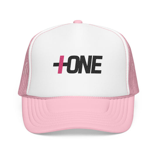 +ONE Pink Logo - Foam Trucker Hat