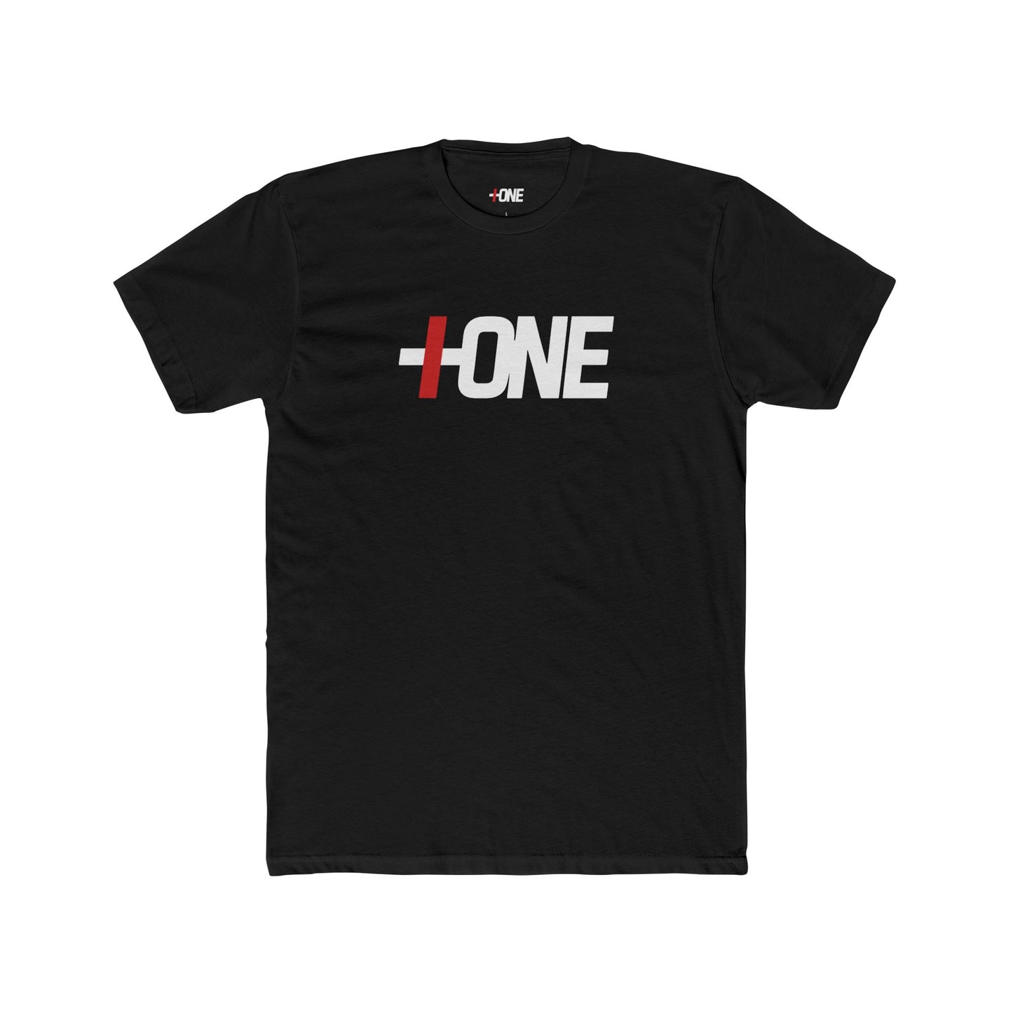 +ONE LOGO TEE - Unisex Cotton Crew Tee
