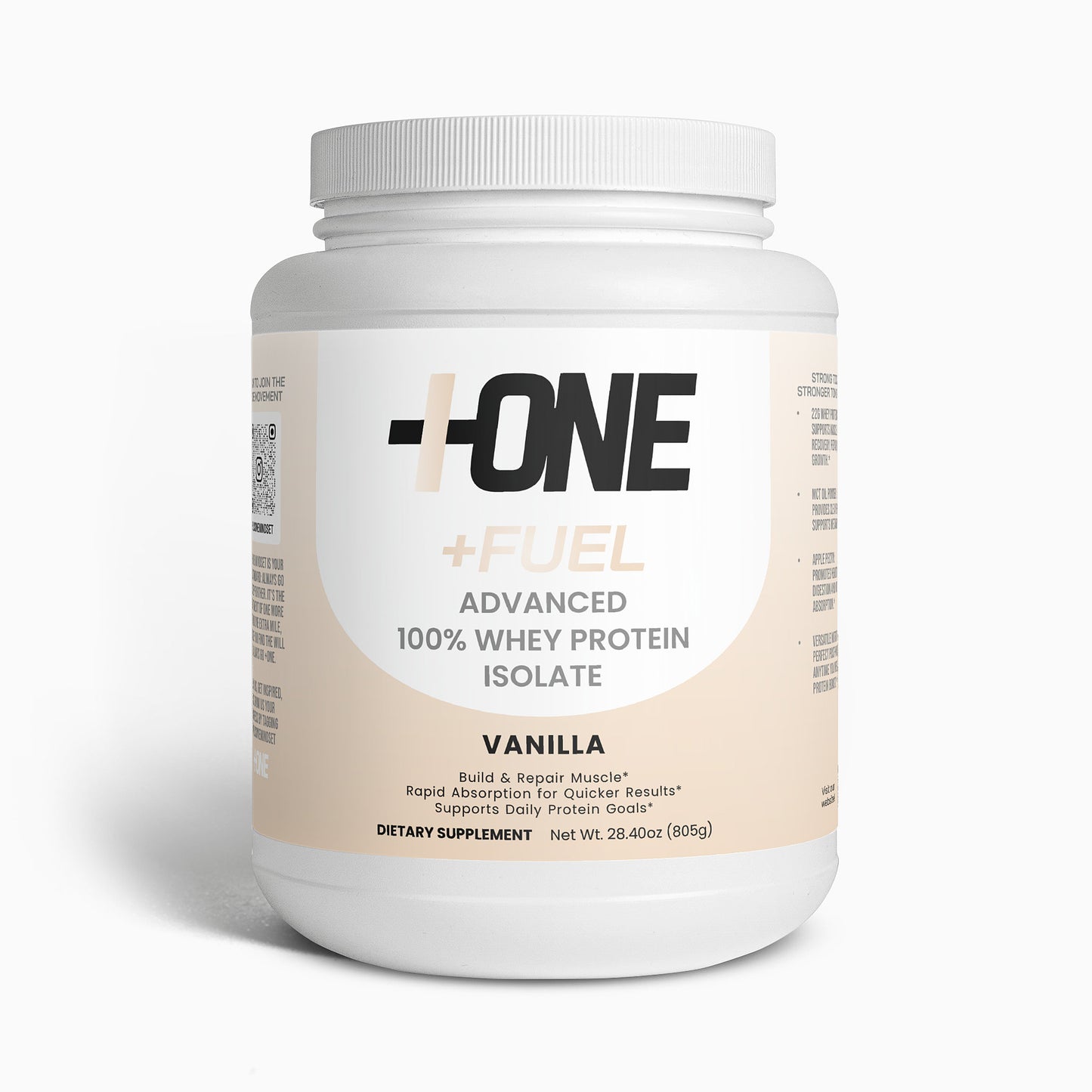 +FUEL Advanced 100% Whey Protein Isolate (Vanilla)