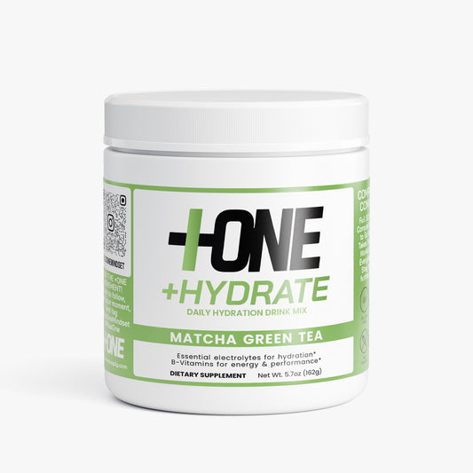 +HYDRATE Electrolyte Drink Mix (Matcha Green Tea)