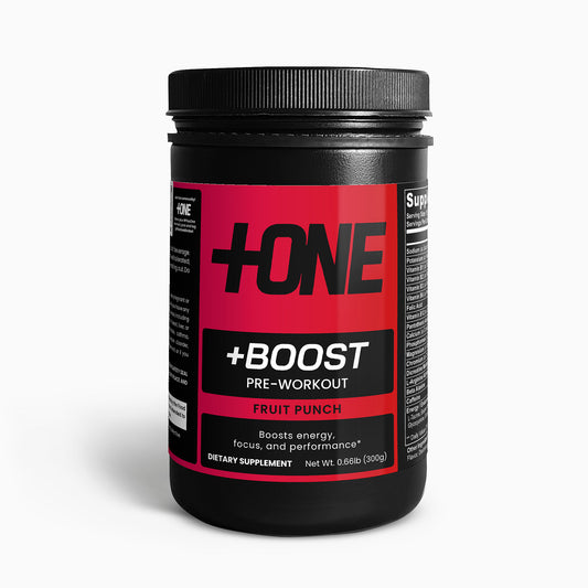 +BOOST Pre-Workout Powder (Fruit Punch)