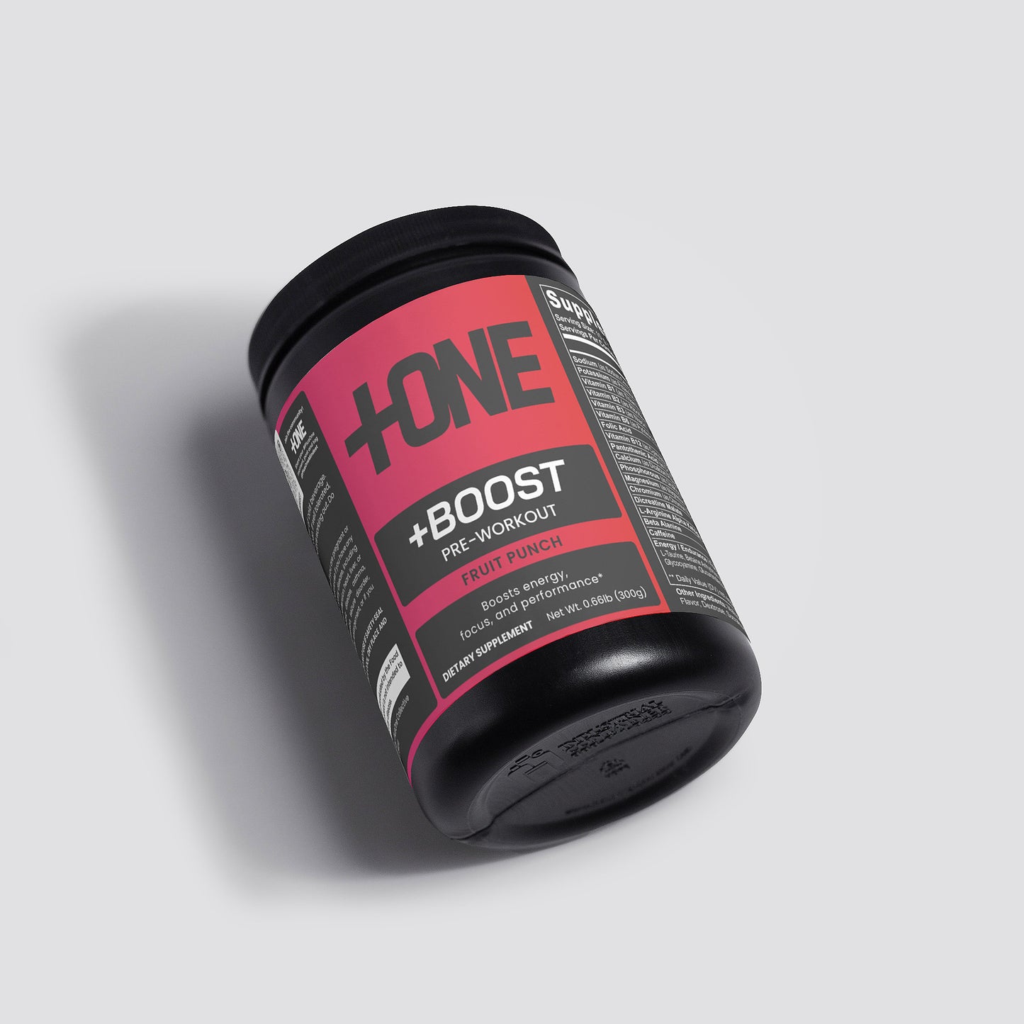 +BOOST Pre-Workout Powder (Fruit Punch)