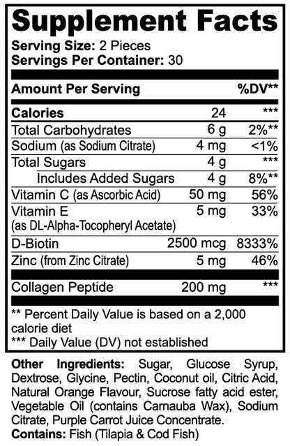 Collagen Gummies (Adult)